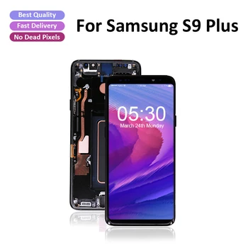 10pcs For Samsung For Galaxy S9+ S9 Plus LCD Display Touch Screen with Frame Digitizer Assembly For Samsung S9 Plus LCD Pantalla
10pcs For Samsung For Galaxy S9+ S9 Plus LCD Display Touch Screen with Frame Digitizer Assembly For Samsung S9 Plus LCD Pantalla