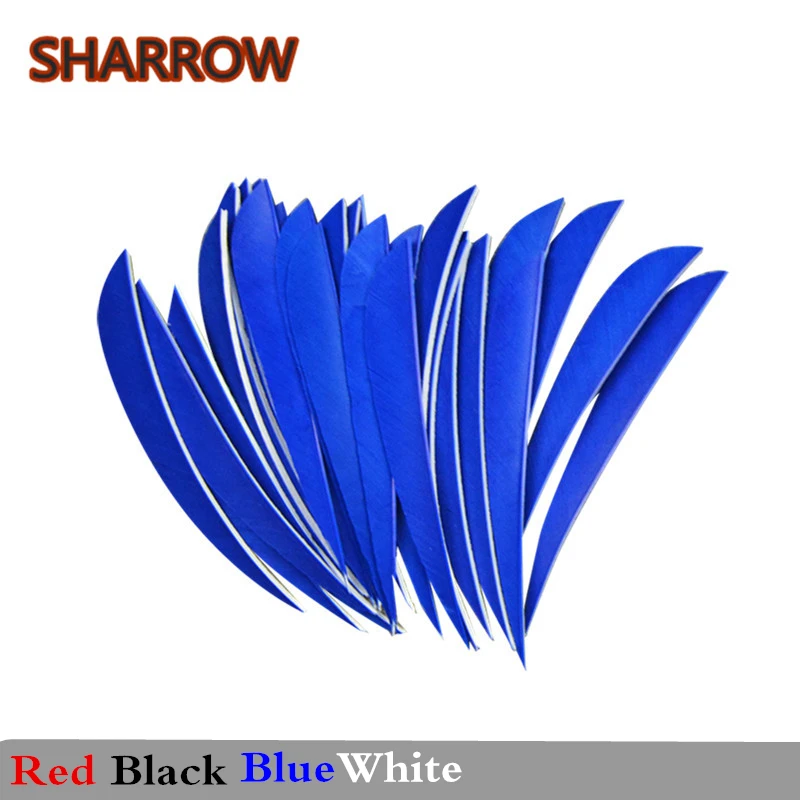 50Pcs Archery Arrow Feather 5" Arrow Turkey Feather Fletching Natural Left Wings Arrow DIY Tools Training Shooting Accessories
50Pcs Archery Arrow Feather 5" Arrow Turkey Feather Fletching Natural Left Wings Arrow DIY Tools Training Shooting Accessories