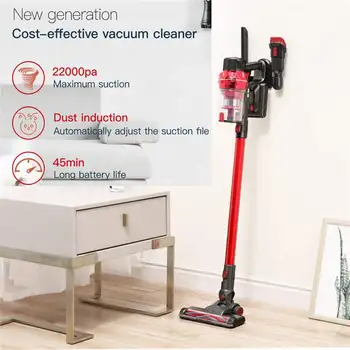 120W EU Plug Handheld Wireless Vacuum Cleaner Mite Removal 9000Pa Strong Cyclone Suction Front Searchlig For Home
120W EU Plug Handheld Wireless Vacuum Cleaner Mite Removal 9000Pa Strong Cyclone Suction Front Searchlig For Home