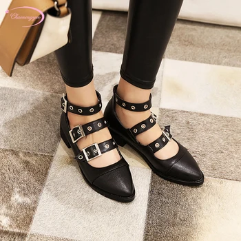 Street style new arrive sexy pointed toe pumps fashion belt buckle white black pink red medium with thick women's shoes big size
Street style new arrive sexy pointed toe pumps fashion belt buckle white black pink red medium with thick women's shoes big size