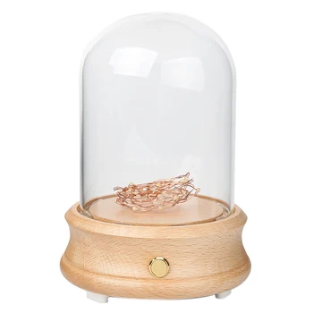 Creative Bluetooth Music Box Audio with Lamp Glass Cover DIY Crafts Home Bedroom Decoration Birthday Valentine's Day Gift
Creative Bluetooth Music Box Audio with Lamp Glass Cover DIY Crafts Home Bedroom Decoration Birthday Valentine's Day Gift