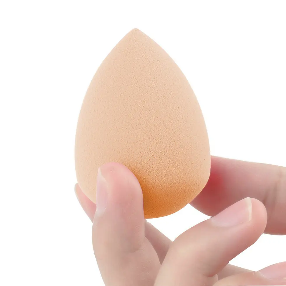 

Pro Makeup Sponge Puff Smooth Cosmetic Puff Water Droplet Powder Foundation Puff Make Up Tools nude, purple, rosy, blue