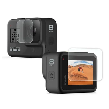 Tempered Glass Screen Display Protector for GoPro Hero 8 HD Lens Film Posterior Membrane with Tool for Gopro8 Camera Accessories
Tempered Glass Screen Display Protector for GoPro Hero 8 HD Lens Film Posterior Membrane with Tool for Gopro8 Camera Accessories