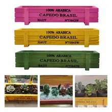 Durable Rectangular Rustic Wood Succulent Eco-friendly Planter Pot Flower Arrangement Window Box for Table
Durable Rectangular Rustic Wood Succulent Eco-friendly Planter Pot Flower Arrangement Window Box for Table