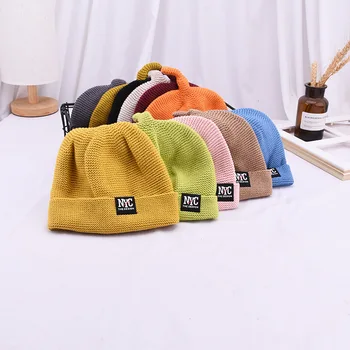 Baby Boy girl Knitting Fashion NYG Letter Labeling Cap Infant Boy Girl Pointed Hat Children’s Autumn Winter Warm Hat 
Baby Boy girl Knitting Fashion NYG Letter Labeling Cap Infant Boy Girl Pointed Hat Children’s Autumn Winter Warm Hat
