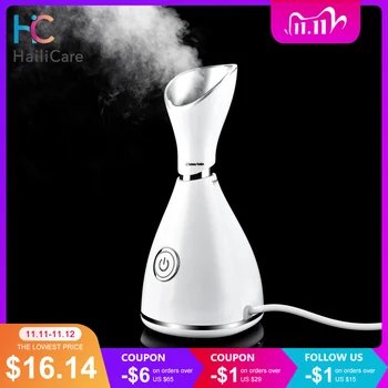 Nano Hot Face Steamer Vapour Ion Facial Steamer Sprayer Spa Humidifier Moisturizer Beauty Steaming Device Face Skin Care Tools
Nano Hot Face Steamer Vapour Ion Facial Steamer Sprayer Spa Humidifier Moisturizer Beauty Steaming Device Face Skin Care Tools