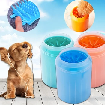 New Dog Paw Cleaner Cup Pet Feet Washer Portable Pet Cat Quickly Wash Dirty Paw Clean Brush Soft Silicone Combs Foot Wash Tool
New Dog Paw Cleaner Cup Pet Feet Washer Portable Pet Cat Quickly Wash Dirty Paw Clean Brush Soft Silicone Combs Foot Wash Tool