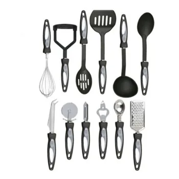 Kitchen Cooking Utensils Set of 12 Pieces Premium Heat Resistant Tools Polyamide And TPR Non-Stick Kitchenware Cooking Tool#30
Kitchen Cooking Utensils Set of 12 Pieces Premium Heat Resistant Tools Polyamide And TPR Non-Stick Kitchenware Cooking Tool#30