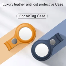 NEW For AirTags Protective leather Case with Key ring Anti-scratch Location Tracker Protector Case For Apple AirTags Tracker
NEW For AirTags Protective leather Case with Key ring Anti-scratch Location Tracker Protector Case For Apple AirTags Tracker
