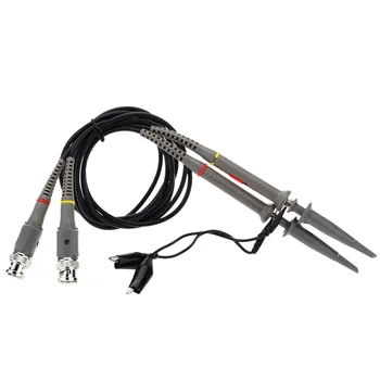 

New 2pcs P6060 portable Professional Oscilloscope Probe Kit 60MHZ X10 X1 Accessories osciloscopio Oscilloscope Sonde