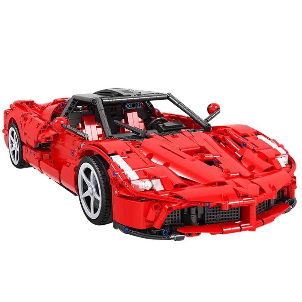 Winner 7051 Technic Racers MOC Супер Гонки масштаб 1:10 спортивный Радиоуправляемый автомобиль