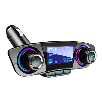 Bluetooth 4.0 Car Aux 3.5 FM Transmitter Modulator Audio Handsfree MP3 Player with Smart Dual USB Car Charger Wireless Music
Bluetooth 4.0 Car Aux 3.5 FM Transmitter Modulator Audio Handsfree MP3 Player with Smart Dual USB Car Charger Wireless Music