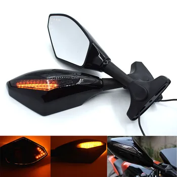Universal Motorcycle Rear Wing Mirrors W/LED Turn Signal Light for Honda CBF1000 10-11. CBR600 F4/F4I 99-06 CBR900RR 1993-2004
Universal Motorcycle Rear Wing Mirrors W/LED Turn Signal Light for Honda CBF1000 10-11. CBR600 F4/F4I 99-06 CBR900RR 1993-2004