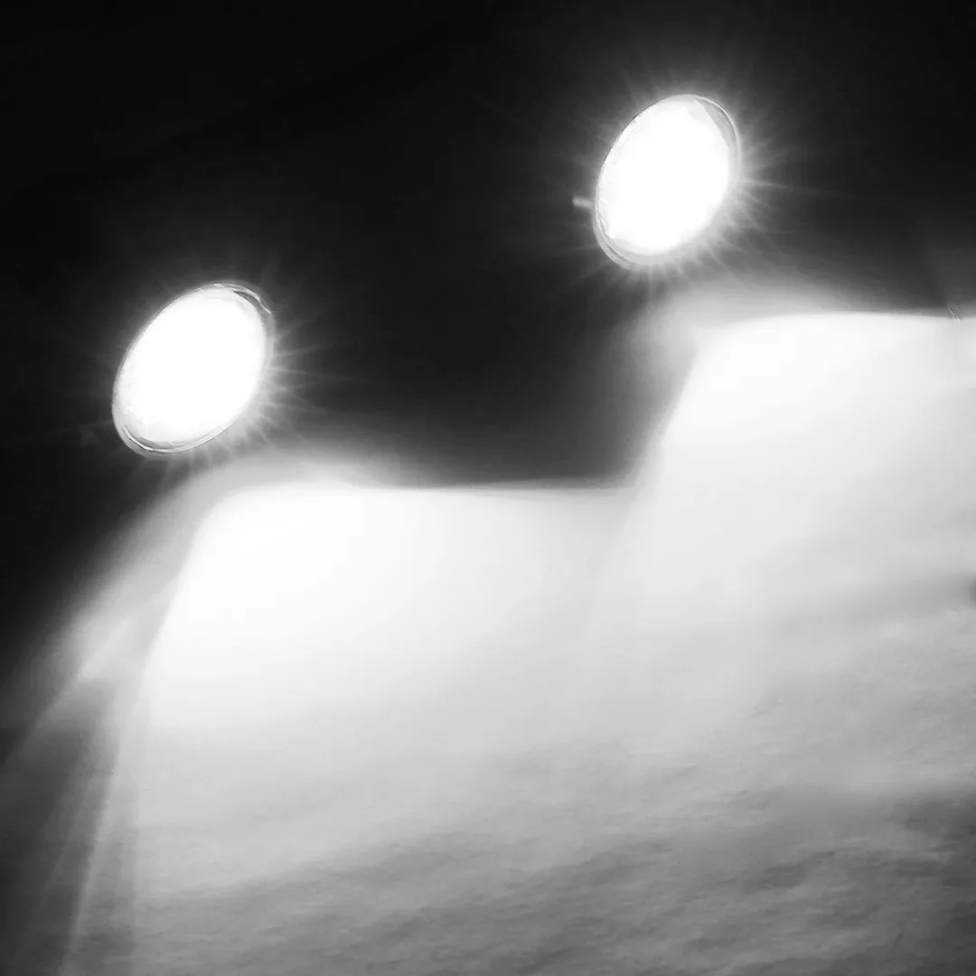 2Pcs/set 3V-12V LED 2W Front Light Headlight Spotlight Blue White Front Lights For 1:10 RC Car Accessories