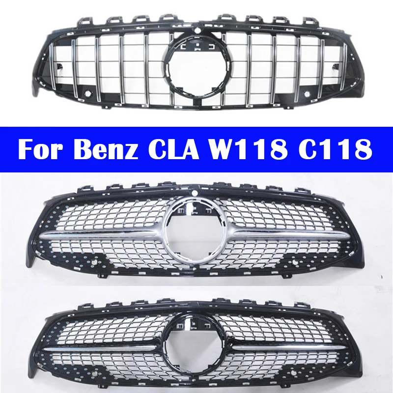 ABS Center Grill Diamond GT Front Bumper Vertical Bar For Mercedes-Benz CLA W118 C118 2020 Car Styling Middle Grille
ABS Center Grill Diamond GT Front Bumper Vertical Bar For Mercedes-Benz CLA W118 C118 2020 Car Styling Middle Grille