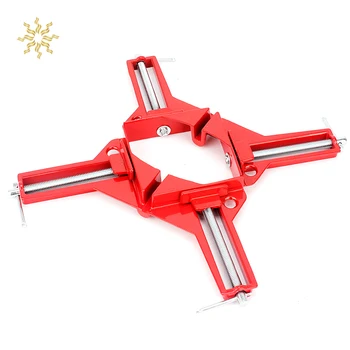 Multifunction 90 Degree Right Angle Clip Picture Frame Corner Clamp 100MM Mitre Clamps Corner Holder Woodworking Hand Tool K802
Multifunction 90 Degree Right Angle Clip Picture Frame Corner Clamp 100MM Mitre Clamps Corner Holder Woodworking Hand Tool K802