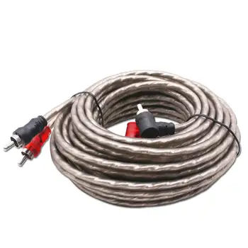 Car Audio Signal Wire Pure Copper RCA Power Amplifier Audio Signal Cable Audio Modification Wiring Kit Eletronic Accessories
Car Audio Signal Wire Pure Copper RCA Power Amplifier Audio Signal Cable Audio Modification Wiring Kit Eletronic Accessories
