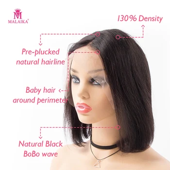 MALAIKA BOB Swiss Lace Short Lace Front Human Hair 130% Density Brazilian Straight Bob Wig For Human Hair Wigs
MALAIKA BOB Swiss Lace Short Lace Front Human Hair 130% Density Brazilian Straight Bob Wig For Human Hair Wigs