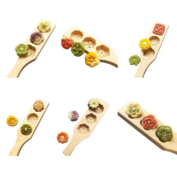 Wooden Mooncake Mold Flower Pastry Baking Tool for Making Mung Bean Cake Ice Skin Fondant Mould Decorating
Wooden Mooncake Mold Flower Pastry Baking Tool for Making Mung Bean Cake Ice Skin Fondant Mould Decorating