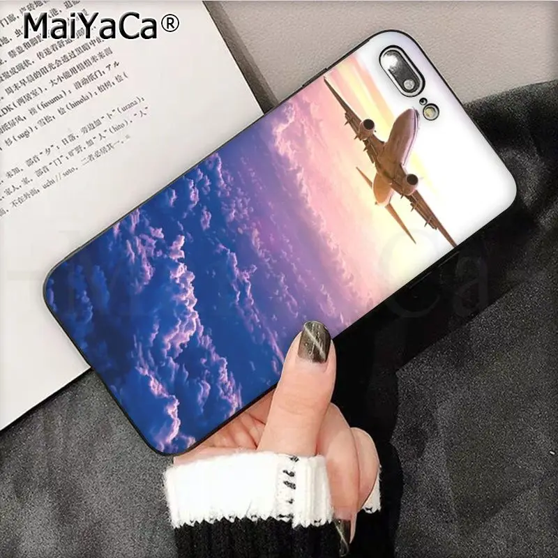 Aircraft Airplane fly travel cloud Plane