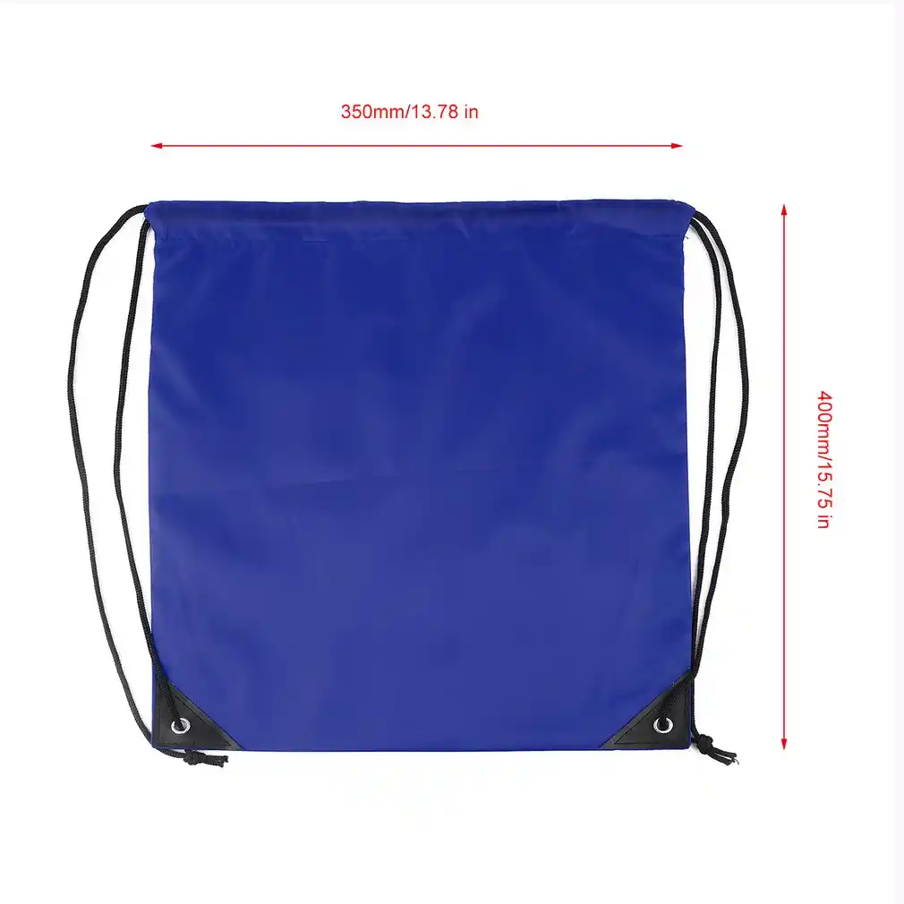 drawstring type 210d polyester sports bags for kids boys girls