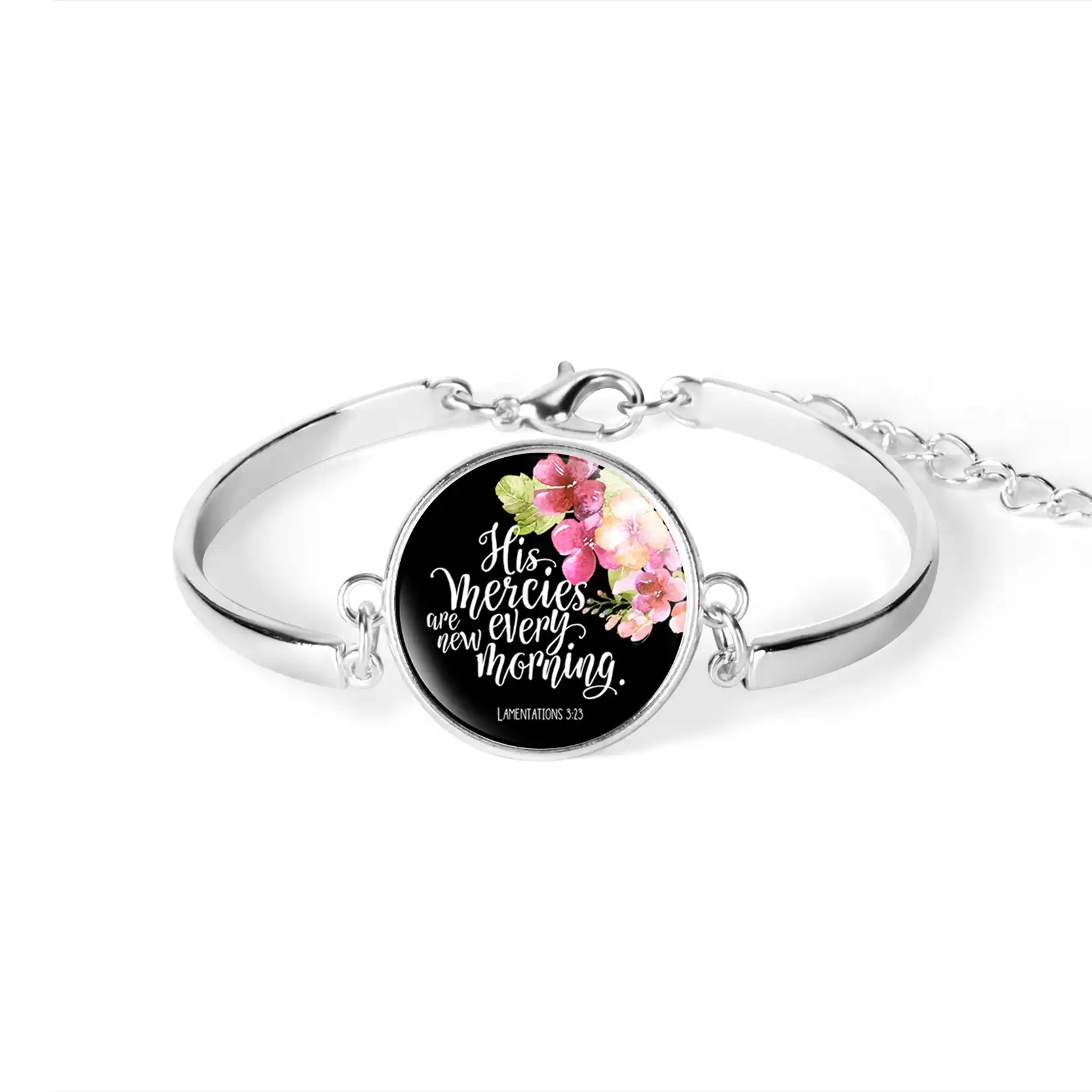 handmade bible verse bracelet faith,dream,love,hope,believe,art