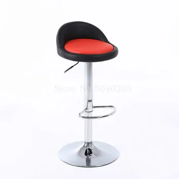 Bar chair lift rotating bar chair Nordic style cash register high stool modern minimalist home iron foot stool 
Bar chair lift rotating bar chair Nordic style cash register high stool modern minimalist home iron foot stool