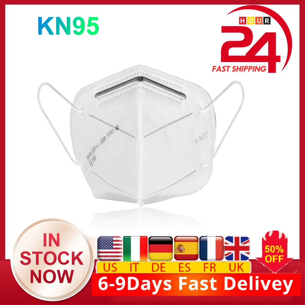 cz us stock 1-100pcs KN95 Mask Anti-fog 4-Layer Filter Breathable Face Mask 95% Filtration N95 Masks Mouth Mask Features as KF94
cz us stock 1-100pcs KN95 Mask Anti-fog 4-Layer Filter Breathable Face Mask 95% Filtration N95 Masks Mouth Mask Features as KF94