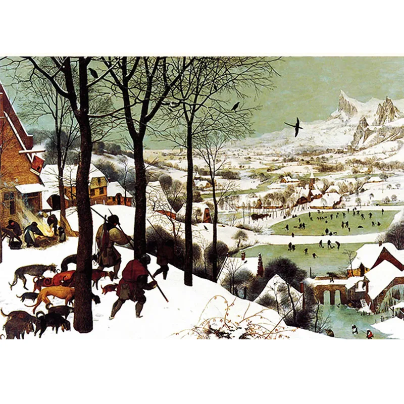 Adult Puzzle 2000 Pieces Dutch Famous Painting Snow Hunter Large Oil Painting Creative Relaxation Gift Fancy Toy for Children
Adult Puzzle 2000 Pieces Dutch Famous Painting Snow Hunter Large Oil Painting Creative Relaxation Gift Fancy Toy for Children