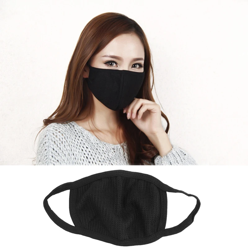 1PC Unisex Black Mask Soft Cotton Winter Breathing Mask Anti-Dust Earloop Mouth Face Cover Outdoor Riding
1PC Unisex Black Mask Soft Cotton Winter Breathing Mask Anti-Dust Earloop Mouth Face Cover Outdoor Riding
