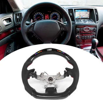 Carbon Fiber Perforated Nappa LED Car Steering Wheel Fit for Infiniti G37 2009-2013 Car Modification Accessory
Carbon Fiber Perforated Nappa LED Car Steering Wheel Fit for Infiniti G37 2009-2013 Car Modification Accessory