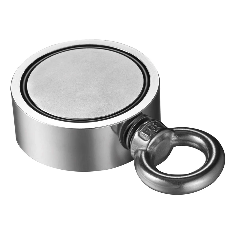 300Kg Pull 60Mm N52 Ndfeb Salvage Anti-Collision Magnet Double-Sided Round Magnet
300Kg Pull 60Mm N52 Ndfeb Salvage Anti-Collision Magnet Double-Sided Round Magnet