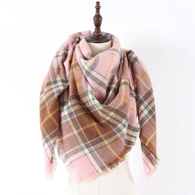 Winter Chic Knit Square Tartan Plaid Blanket Scarves Women Grid Check Acrylic Oversize Scarf Shawl
Winter Chic Knit Square Tartan Plaid Blanket Scarves Women Grid Check Acrylic Oversize Scarf Shawl