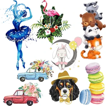 Puppy flower rabbit Heat Transfers Iron On Patch For T-shirt Stickers Applications For Clothes child Decorative Appliques Print
Puppy flower rabbit Heat Transfers Iron On Patch For T-shirt Stickers Applications For Clothes child Decorative Appliques Print