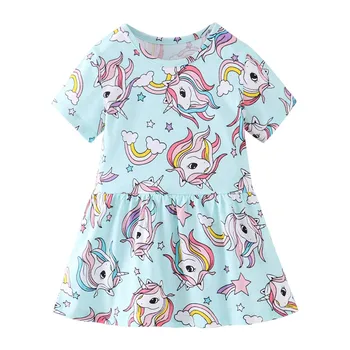 Animals Girls Dresses With Unicorns Print Hot Selling Fashion 2019 Baby Dresses Cotton Party Wedding Kids Clothes
Animals Girls Dresses With Unicorns Print Hot Selling Fashion 2019 Baby Dresses Cotton Party Wedding Kids Clothes