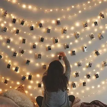 1pc Photo Clip Light 2meter 20 Lamp Led Lantern Strings Creative Room Outdoor Wedding Decoration Christmas Fairy Light Battery
1pc Photo Clip Light 2meter 20 Lamp Led Lantern Strings Creative Room Outdoor Wedding Decoration Christmas Fairy Light Battery