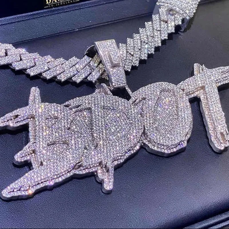Factory Directly Sale Cubic Zirconia Customized Initial Necklace,Large Size Name plate Ice Out Personal Gift For Boyfriend
Factory Directly Sale Cubic Zirconia Customized Initial Necklace,Large Size Name plate Ice Out Personal Gift For Boyfriend