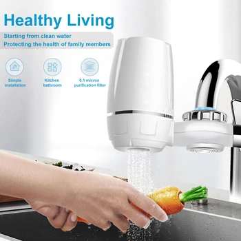 Kitchen Tap Water Purifier Replacement 7 Layer Water Filter Faucet Washable Ceramic Percolator Filtro Rust Bacteria Removal
Kitchen Tap Water Purifier Replacement 7 Layer Water Filter Faucet Washable Ceramic Percolator Filtro Rust Bacteria Removal