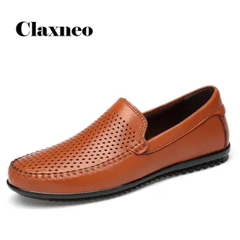 Man Leather Shoes Slip on 2020 Summer Men's Shoe Boat Footwear Breathable Casual Loafers Brown Male Moccasins Flats Design
Man Leather Shoes Slip on 2020 Summer Men's Shoe Boat Footwear Breathable Casual Loafers Brown Male Moccasins Flats Design