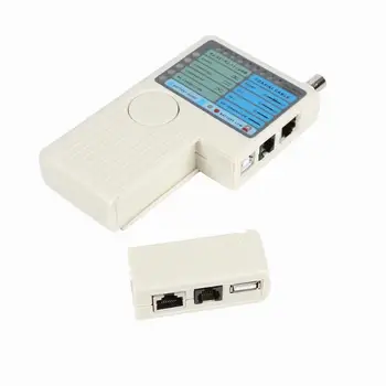 Remote RJ11 RJ45 USB BNC LAN Network Cable Tester Detector for UTP STP LAN Cable Test Shielded or Unshielded LAN Cable
Remote RJ11 RJ45 USB BNC LAN Network Cable Tester Detector for UTP STP LAN Cable Test Shielded or Unshielded LAN Cable