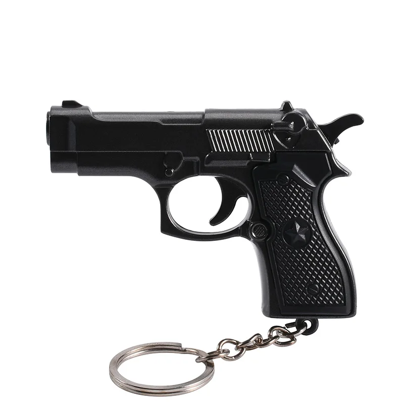 Mini Gun Gift Keychain Flashlight 2 Modes Led Light And Infrared Light Use 3*Button Battery Interesting Decorations Light
Mini Gun Gift Keychain Flashlight 2 Modes Led Light And Infrared Light Use 3*Button Battery Interesting Decorations Light