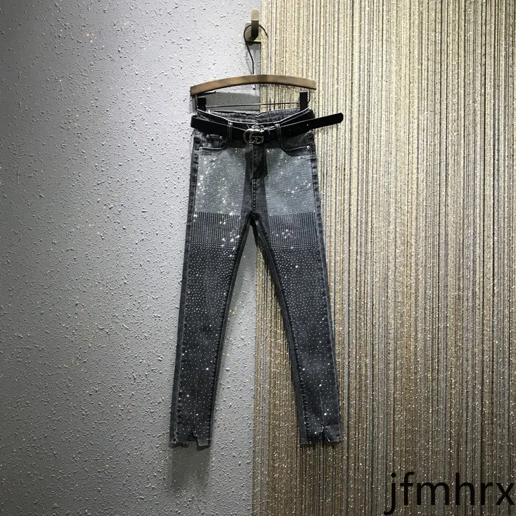 Skinny Jeans Woman 2020 Spring Autumn High Waist Stretch Slim-Fit Tight-Fit Rhinestone Denim Ankle-Length Pants Women's Jeans
Skinny Jeans Woman 2020 Spring Autumn High Waist Stretch Slim-Fit Tight-Fit Rhinestone Denim Ankle-Length Pants Women's Jeans