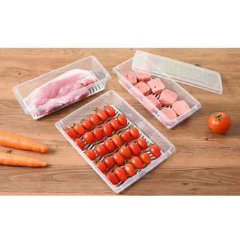 1 Pc Storage Box Thicken Rectangular Preservation Box Food Sealing Box Meat Crisper for Refrigerator Home
1 Pc Storage Box Thicken Rectangular Preservation Box Food Sealing Box Meat Crisper for Refrigerator Home