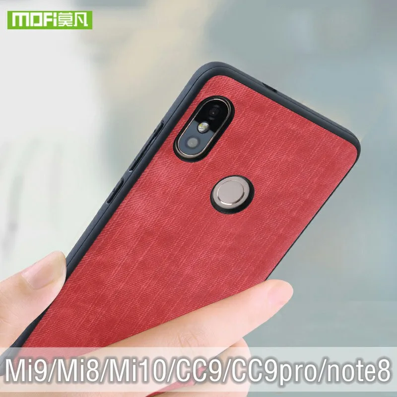 Чехол Mofi для Xiaomi Mi 8 чехол cc9 pro мягкий силиконовый 9 Mi9 SE ударопрочный кожаный