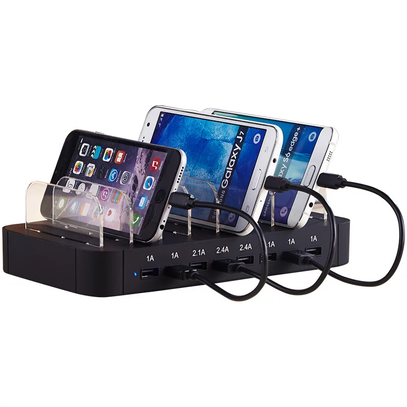 Desktop Charge Power Station High-Power 8 Port USB Charger Smartphone Fast Charge Charger Manufacturers Customizable
Desktop Charge Power Station High-Power 8 Port USB Charger Smartphone Fast Charge Charger Manufacturers Customizable