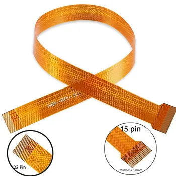Raspberry Pi Zero W Camera FFC Cable Ribbon line RPi zero Camera 15 Pin to 22 Pin Cable cord for Raspberry Pi Zero Zero W 30CM
Raspberry Pi Zero W Camera FFC Cable Ribbon line RPi zero Camera 15 Pin to 22 Pin Cable cord for Raspberry Pi Zero Zero W 30CM
