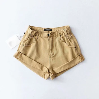 Streetwear Jeans Shorts Casual Blue Denim Shorts Women Sexy High Waist Buttons Pockets Slim Fit Shorts Summer Beach Plus Size
Streetwear Jeans Shorts Casual Blue Denim Shorts Women Sexy High Waist Buttons Pockets Slim Fit Shorts Summer Beach Plus Size