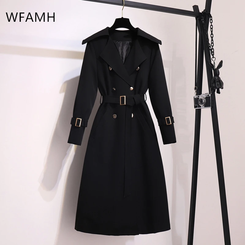 ladies lapel stand collar V-neck belt winter sexy solid color A line full sleeve mid-length casual women's fashion trench coat
ladies lapel stand collar V-neck belt winter sexy solid color A line full sleeve mid-length casual women's fashion trench coat