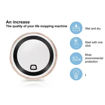 Automatic USB Charging Mop Smart Robot Mopping Cleaner UV Sterilization Household Broom Machine Floor Robot Magic Broom
Automatic USB Charging Mop Smart Robot Mopping Cleaner UV Sterilization Household Broom Machine Floor Robot Magic Broom