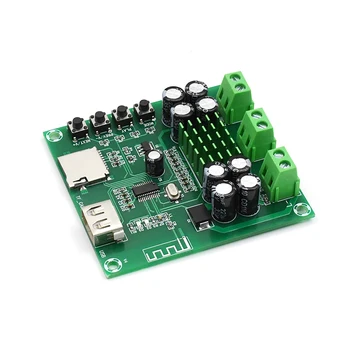 Audio Bluetooth Digital Amplifier Board Bluetooth 5.0, TF Card, USB Flash Drive, Dual Channel High Fidelity Stereo Amplifier Mod
Audio Bluetooth Digital Amplifier Board Bluetooth 5.0, TF Card, USB Flash Drive, Dual Channel High Fidelity Stereo Amplifier Mod